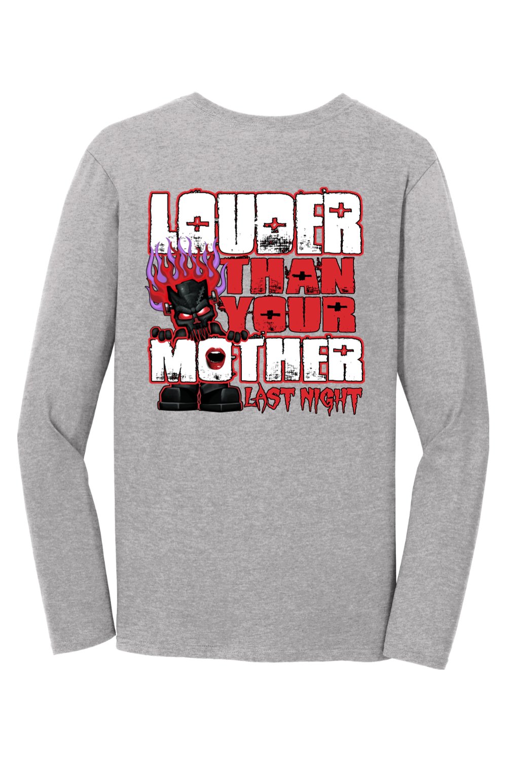 Gildan Softstyle Long Sleeve T-Shirt "RU LOUDER"