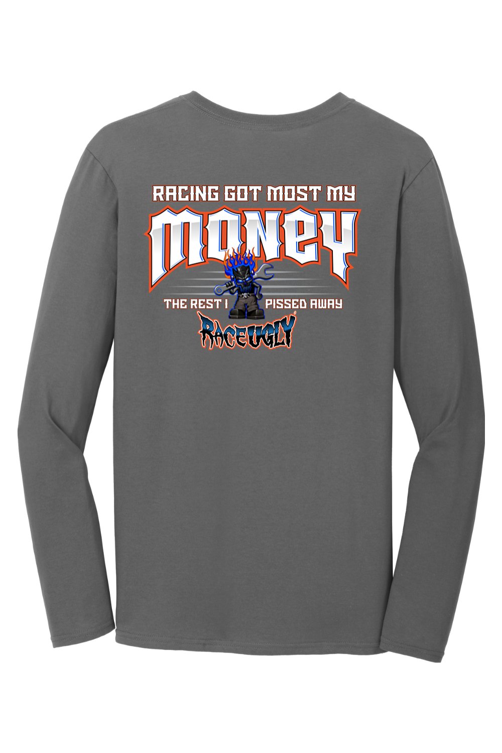 Gildan Softstyle Long Sleeve T-Shirt "RU MONEY"