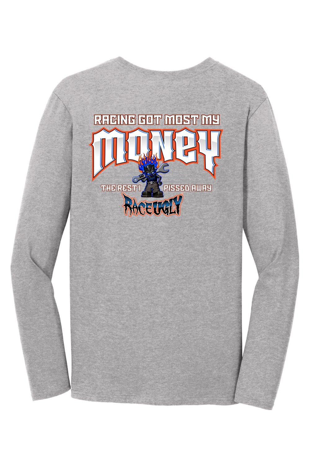 Gildan Softstyle Long Sleeve T-Shirt "RU MONEY"