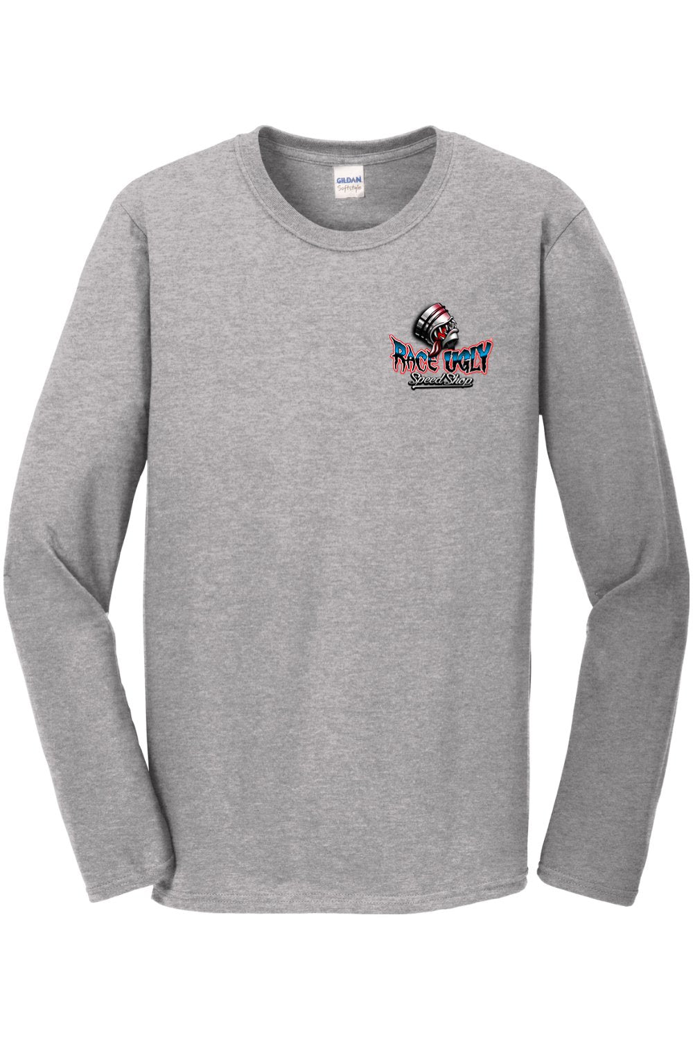 Gildan Softstyle Long Sleeve T-Shirt "RU PISTON"