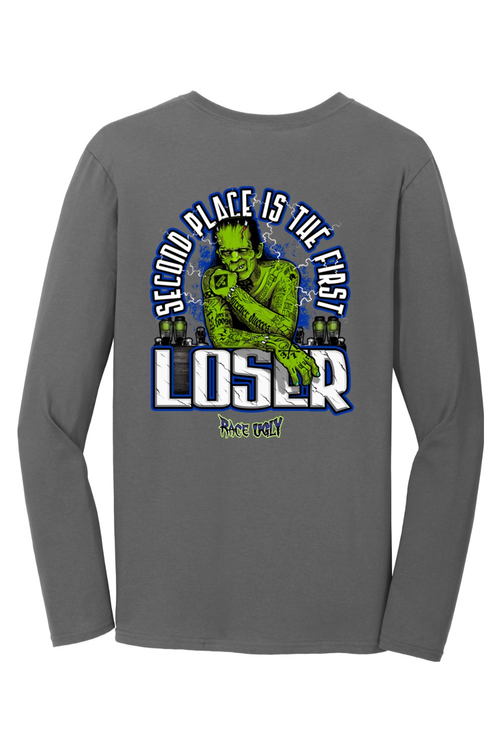 Gildan Softstyle Long Sleeve T-Shirt "RU SECOND PLACE"