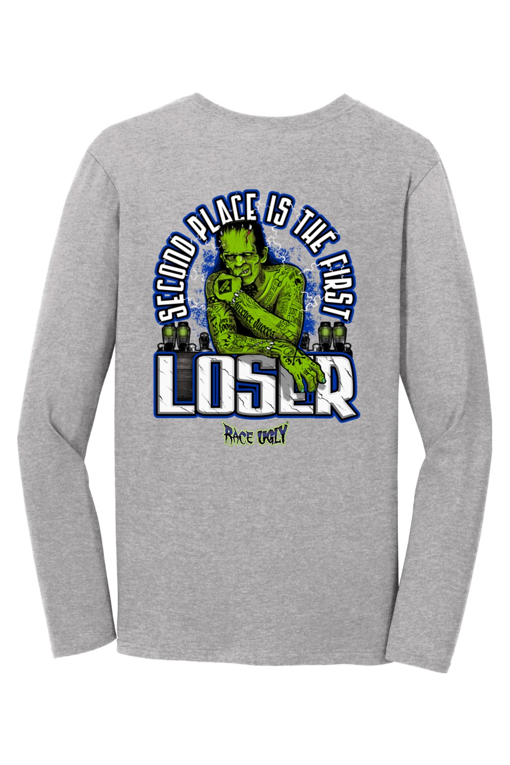 Gildan Softstyle Long Sleeve T-Shirt "RU SECOND PLACE"
