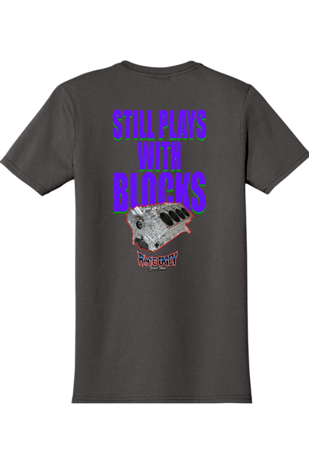 Gildan Softstyle T-Shirt "RU BLOCKS" (PURPLE)