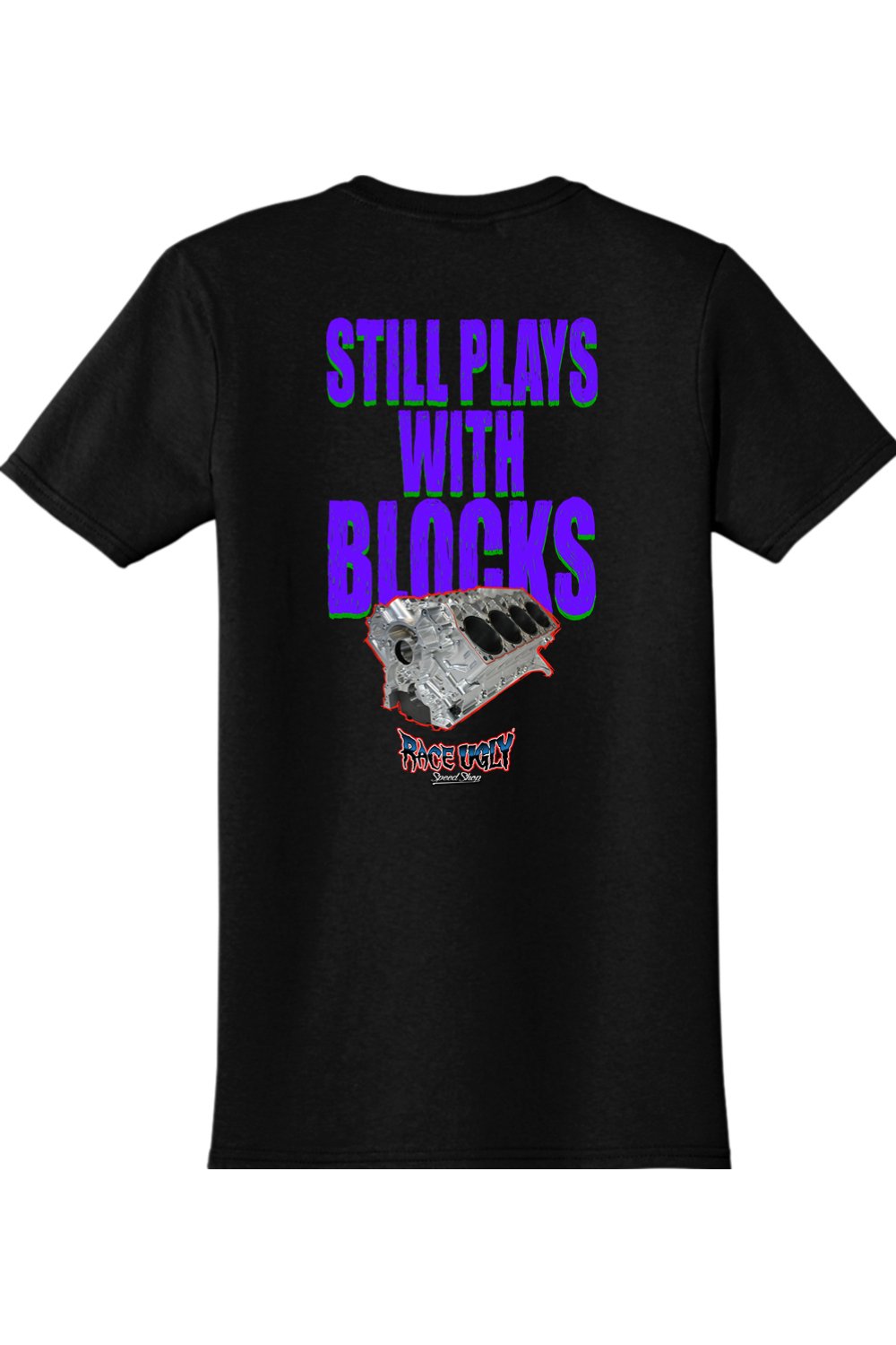 Gildan Softstyle T-Shirt "RU BLOCKS" (PURPLE)