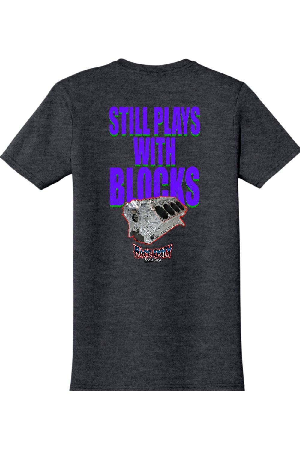 Gildan Softstyle T-Shirt "RU BLOCKS" (PURPLE)