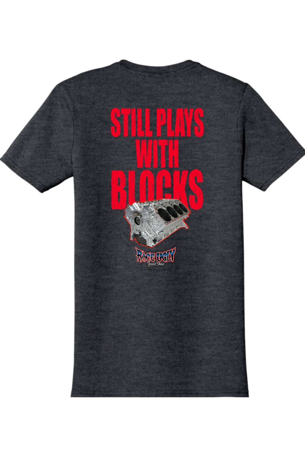 Gildan Softstyle T-Shirt "RU BLOCKS" (RED)