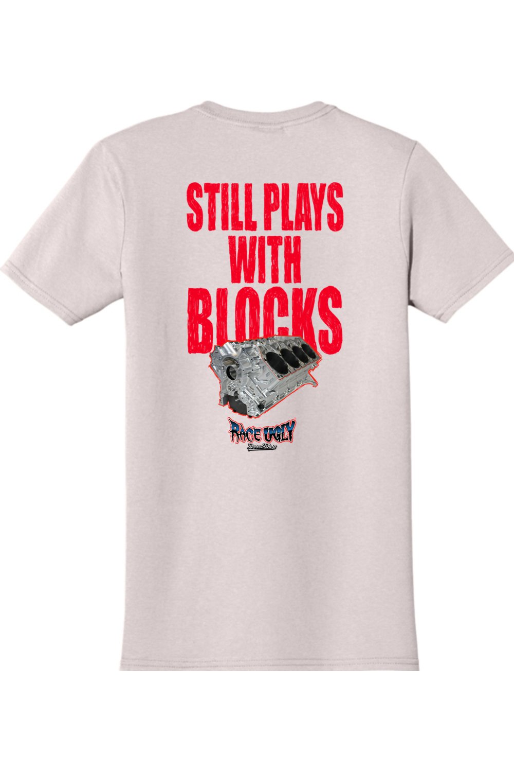 Gildan Softstyle T-Shirt "RU BLOCKS" (RED)