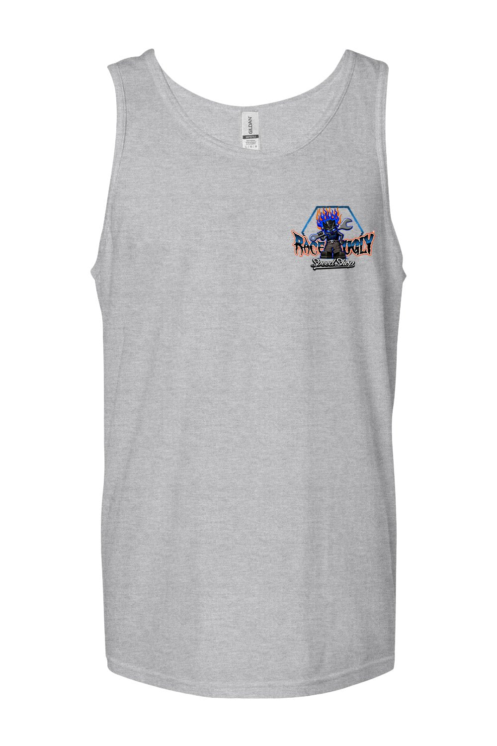 Gildan Softstyle Tank Top "RU F#&%ING STUPID" (YELLOW)