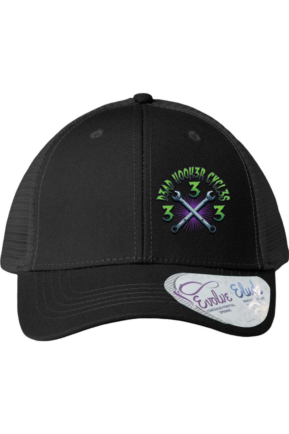 Infinity Her Women's Modern Trucker Cap "DHC 333 GREEN"