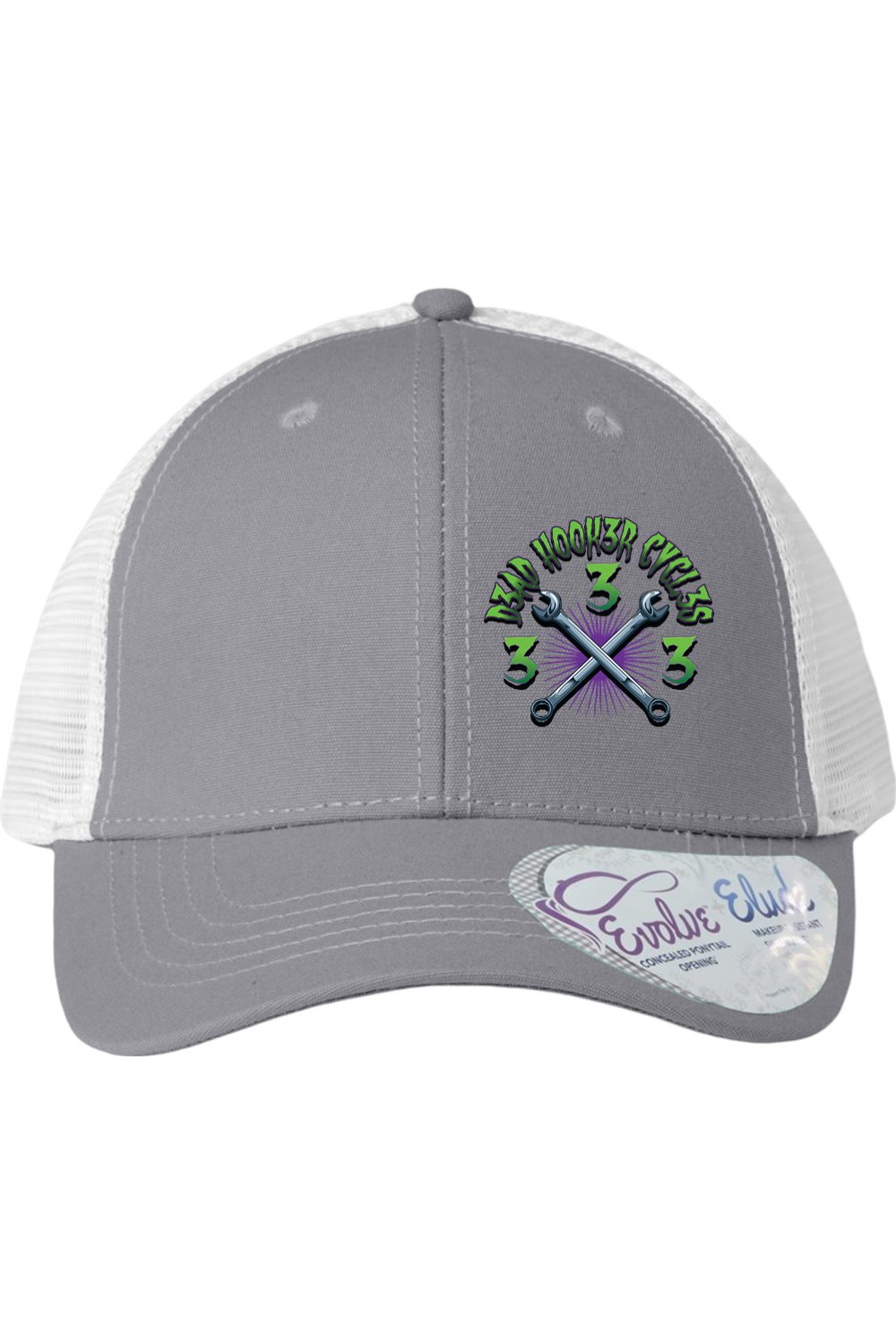 Infinity Her Women's Modern Trucker Cap "DHC 333 GREEN"
