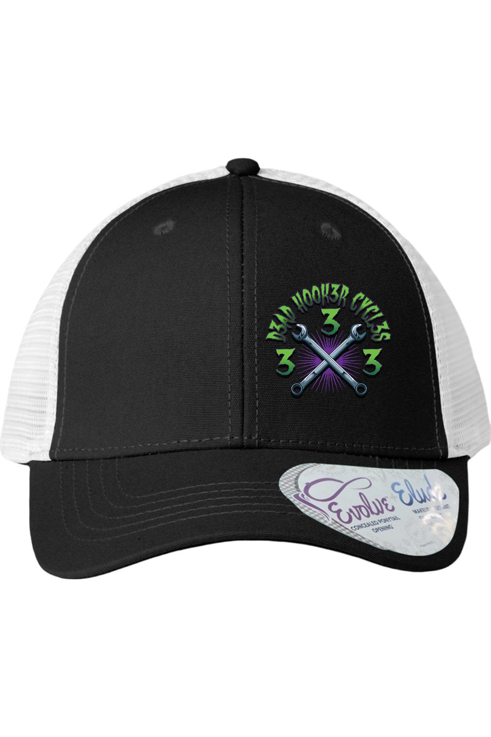 Infinity Her Women's Modern Trucker Cap "DHC 333 GREEN"