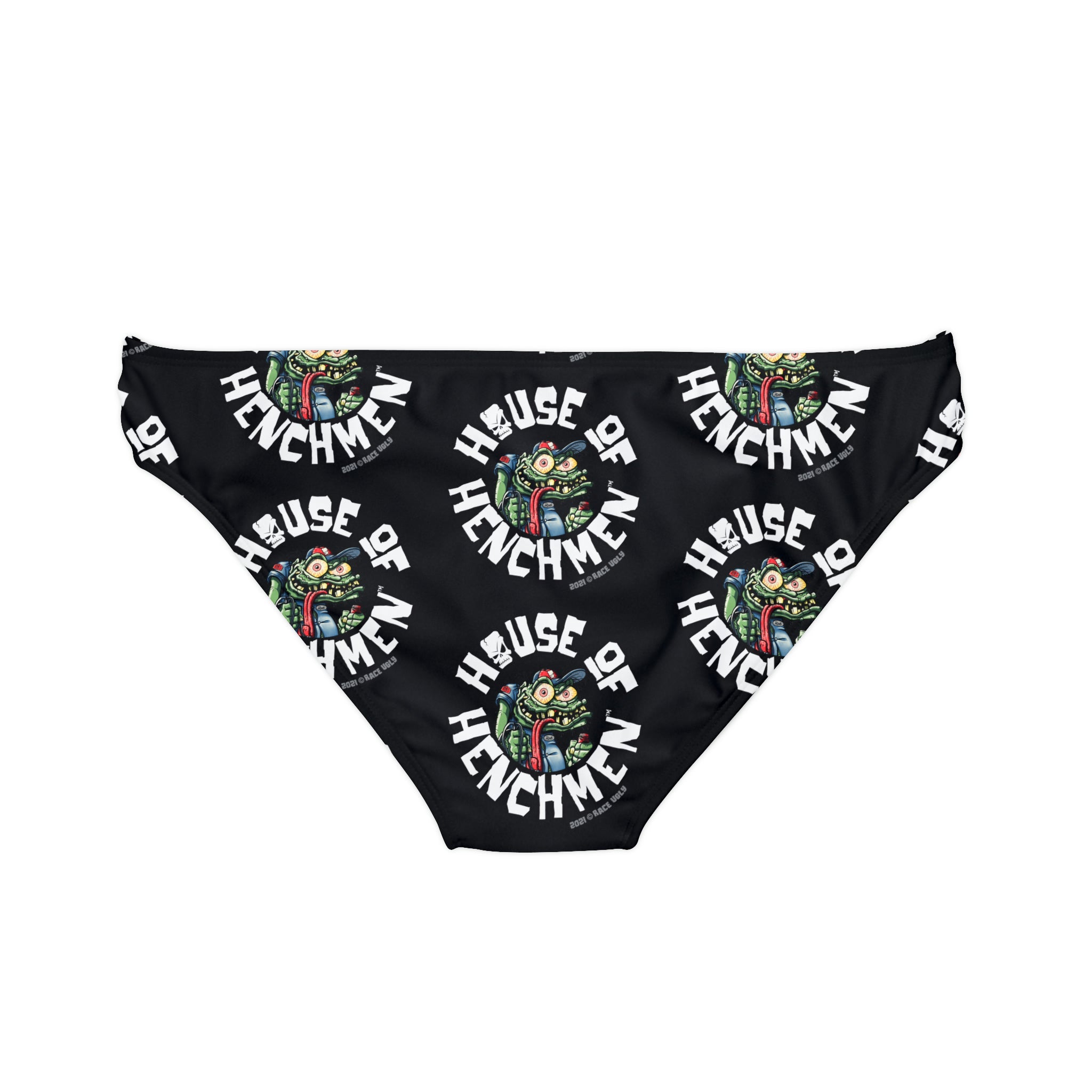 Loop Tie Side Bikini Bottom (AOP) “HOH ROB”