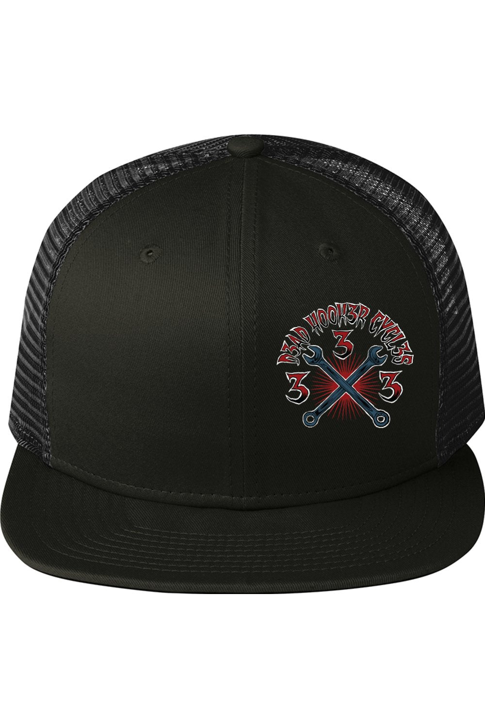 New Era Original Fit Snapback Trucker Cap "DHC 333 RED"