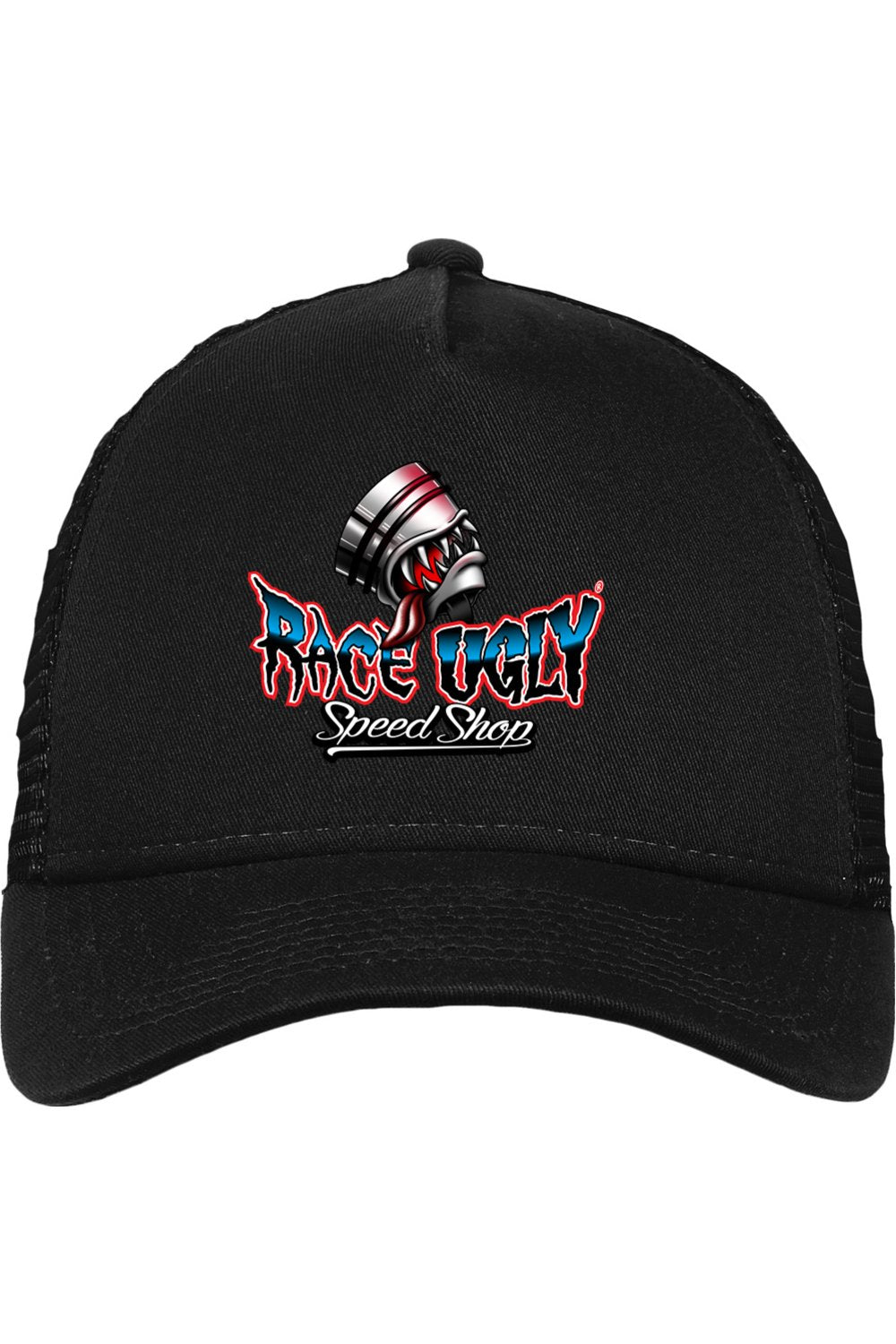 New Era Snapback Trucker Cap "RU PISTON"