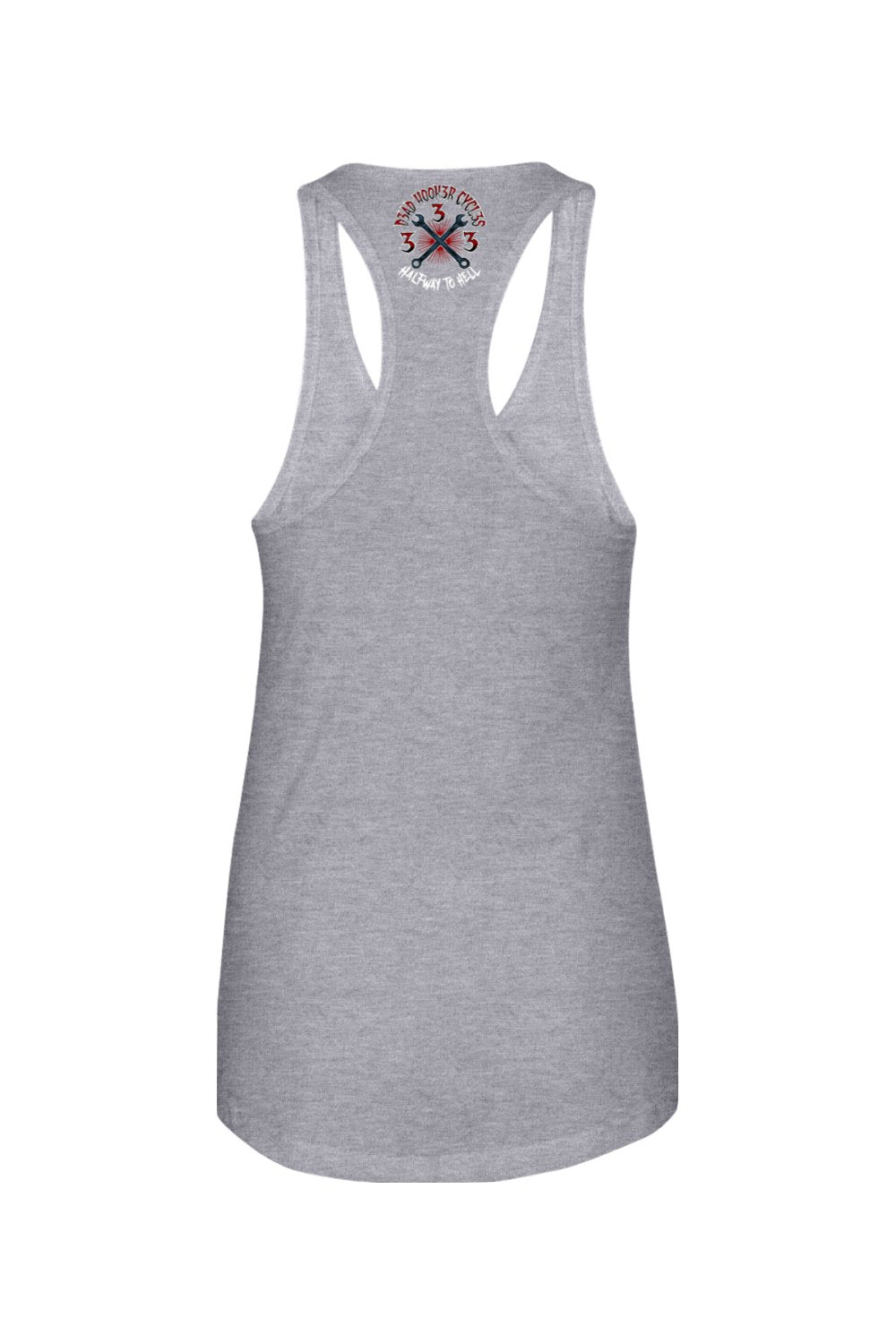 Next Level Ladies Racerback Tank "DHC RED"