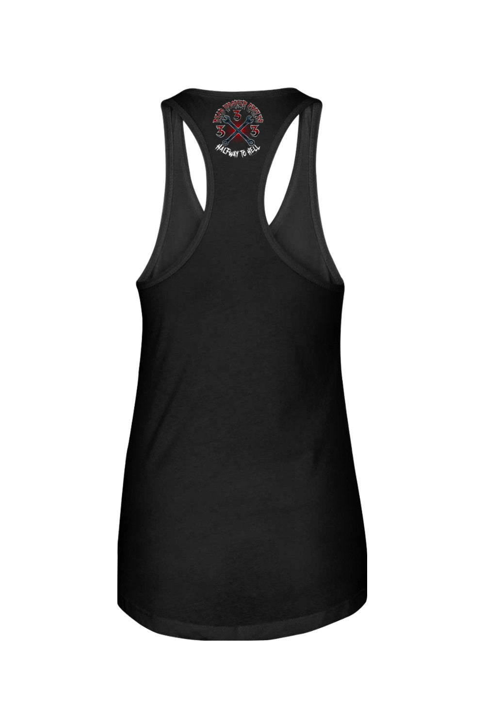 Next Level Ladies Racerback Tank "DHC RED"