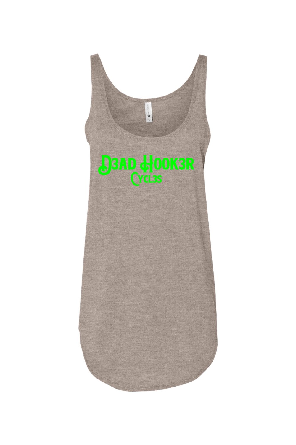 Next Level Women's Festival Tank "DHC GREEN"