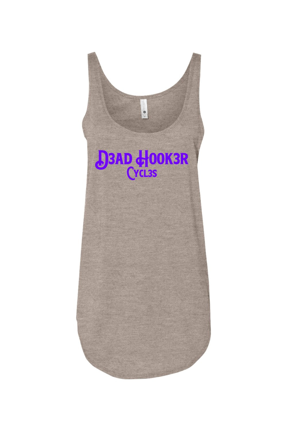 Next Level Women's Festival Tank "DHC PURPLE"