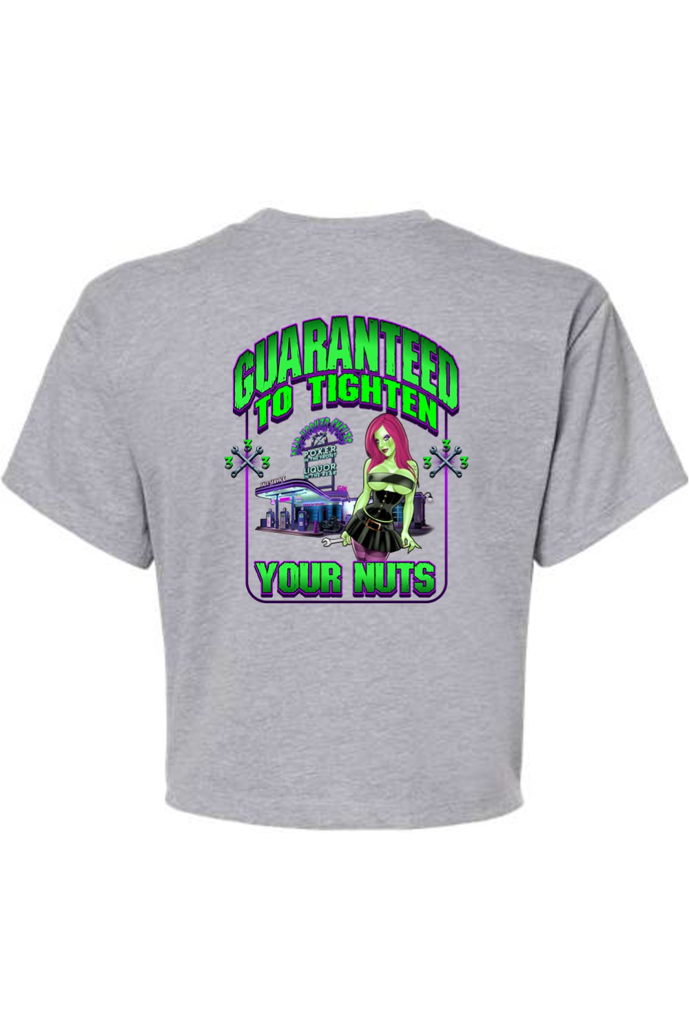 Next Level Women's Ideal Crop Top "GARAGE"