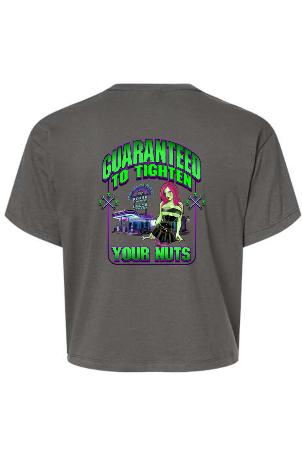 Next Level Women's Ideal Crop Top "GARAGE"