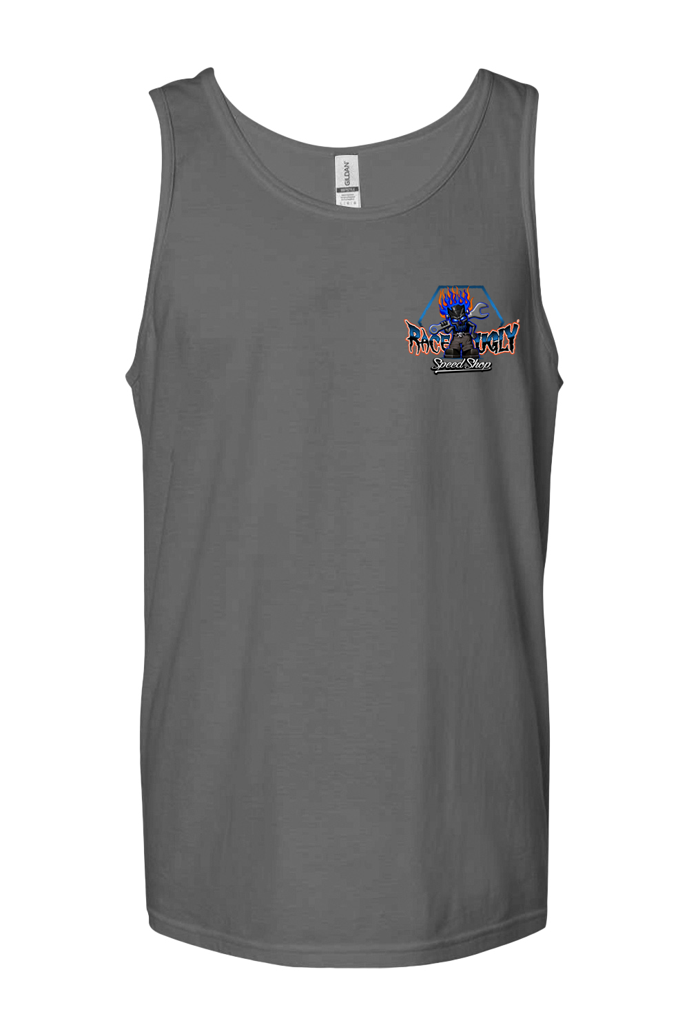 Gildan Softstyle Tank Top "RU F#&%ING STUPID" (YELLOW)