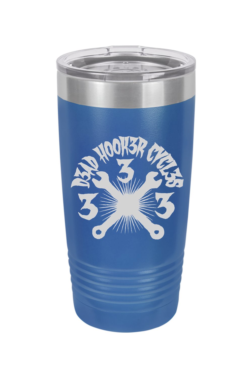 20oz Stainless Steel Tumbler "DHC 333" Engraved