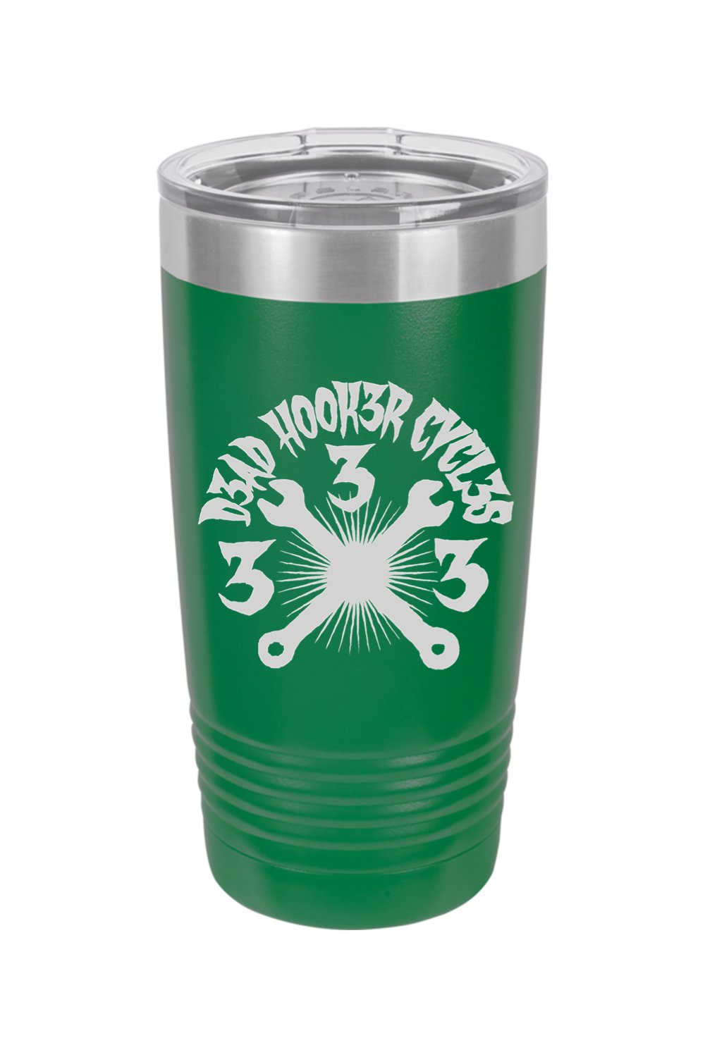 20oz Stainless Steel Tumbler "DHC 333" Engraved