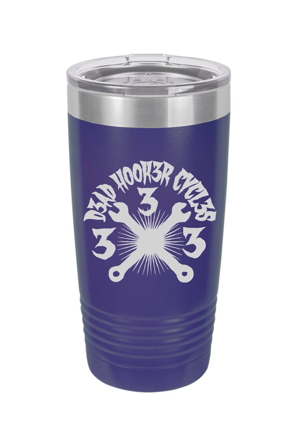 20oz Stainless Steel Tumbler "DHC 333" Engraved