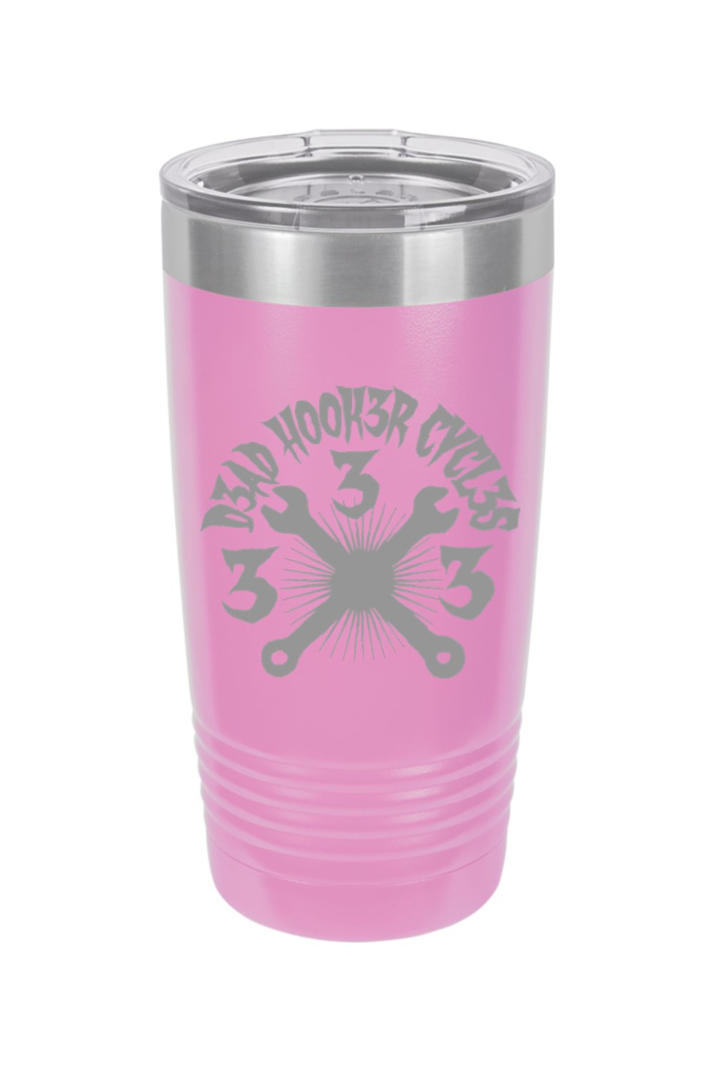 20oz Stainless Steel Tumbler "DHC 333" Engraved