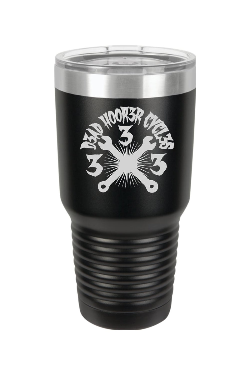 30oz Stainless Steel Tumbler "DHC 333" Engraved