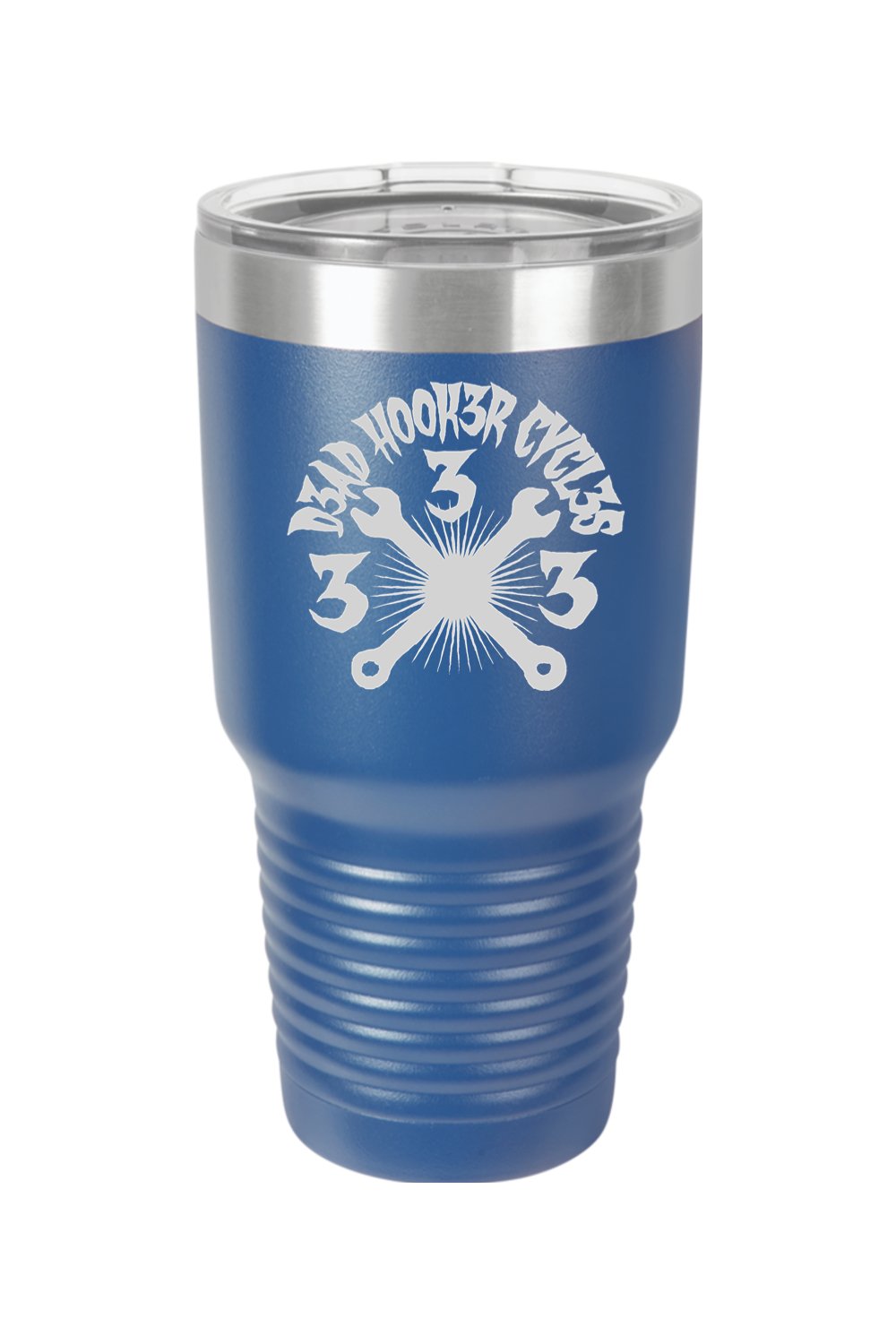30oz Stainless Steel Tumbler "DHC 333" Engraved
