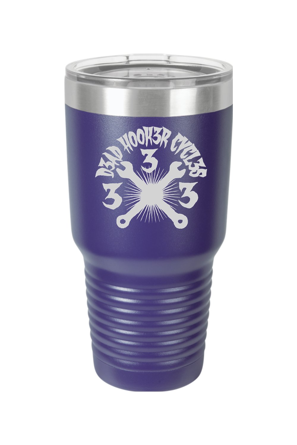 30oz Stainless Steel Tumbler "DHC 333" Engraved