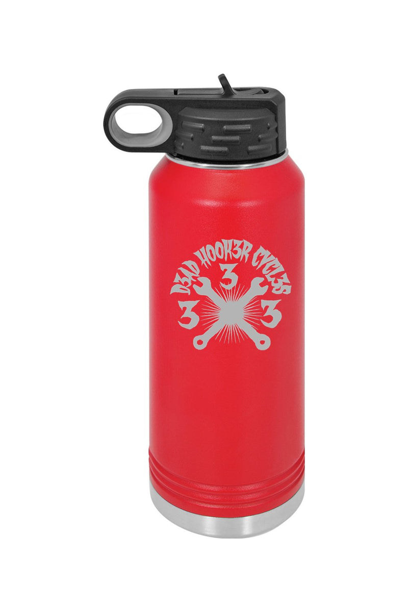 40 oz. Stainless Steel Water Bottle "DHC 333" Engraved