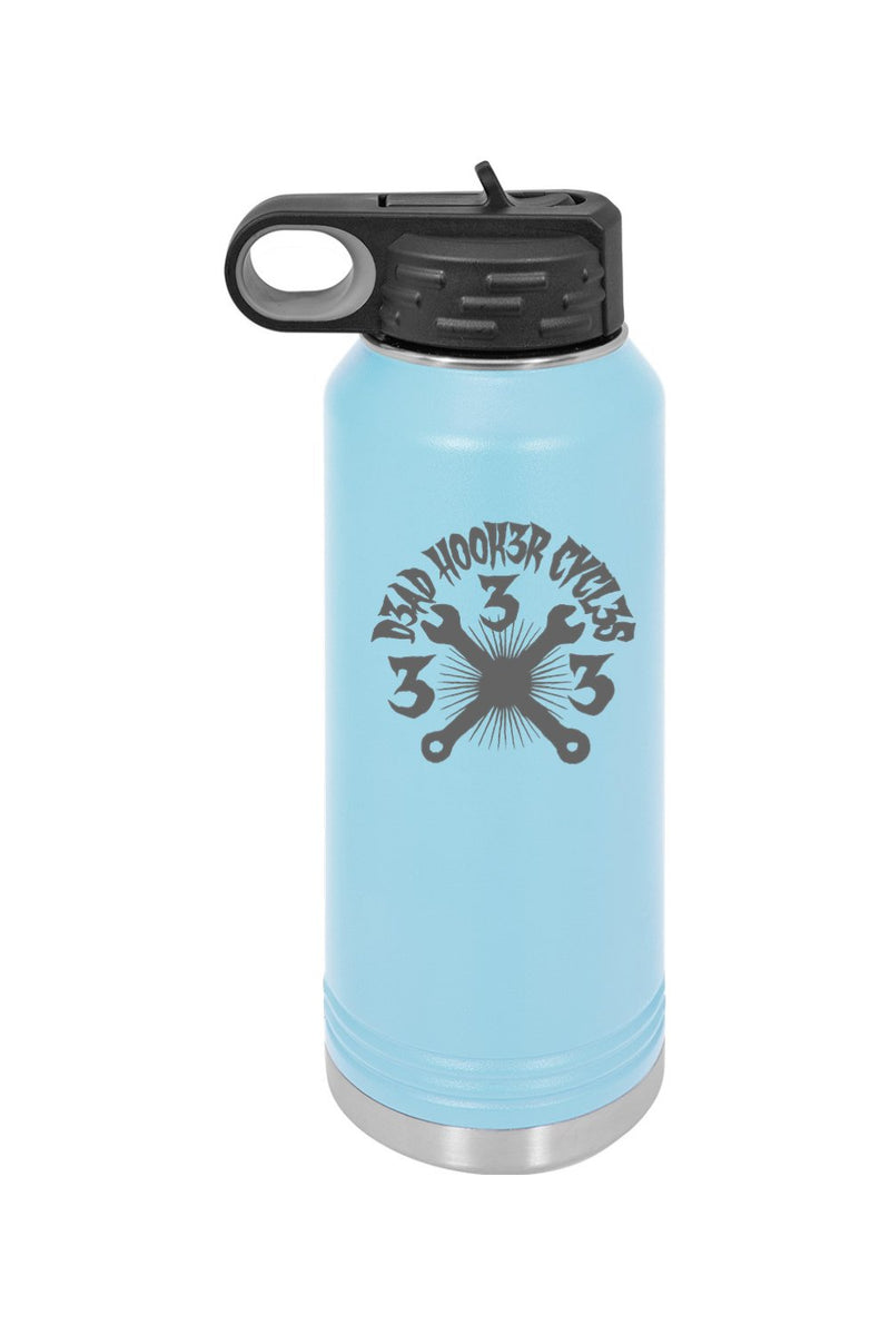 40 oz. Stainless Steel Water Bottle "DHC 333" Engraved