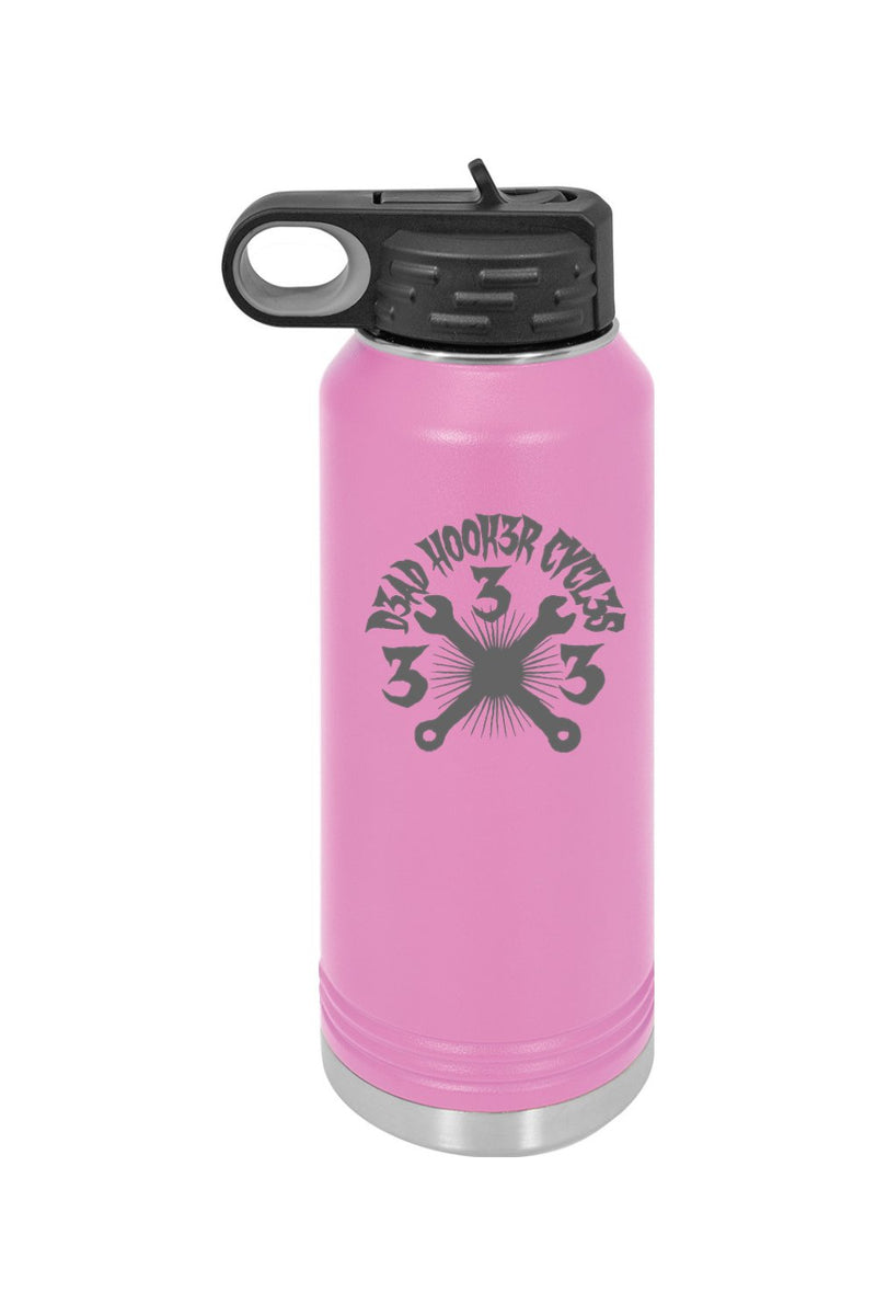 40 oz. Stainless Steel Water Bottle "DHC 333" Engraved