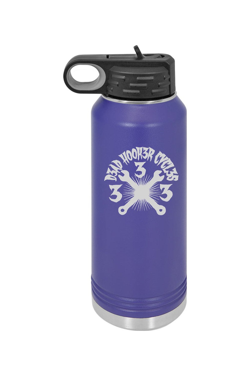 40 oz. Stainless Steel Water Bottle "DHC 333" Engraved