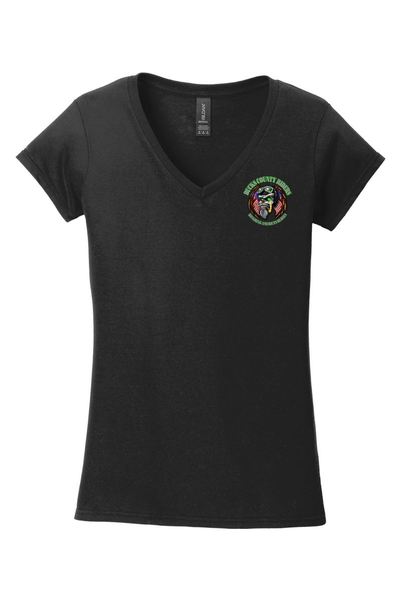 Gildan Softstyle Ladies Fit V-Neck T-Shirt "Ladies BCR"