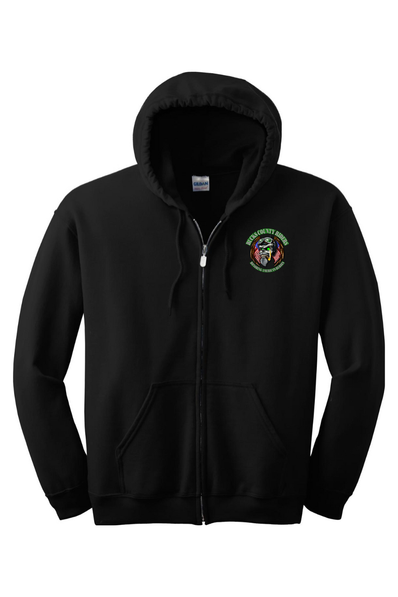 Gildan Heavy Blend Full-Zip Hooded Sweatshirt "Unisex BCR"