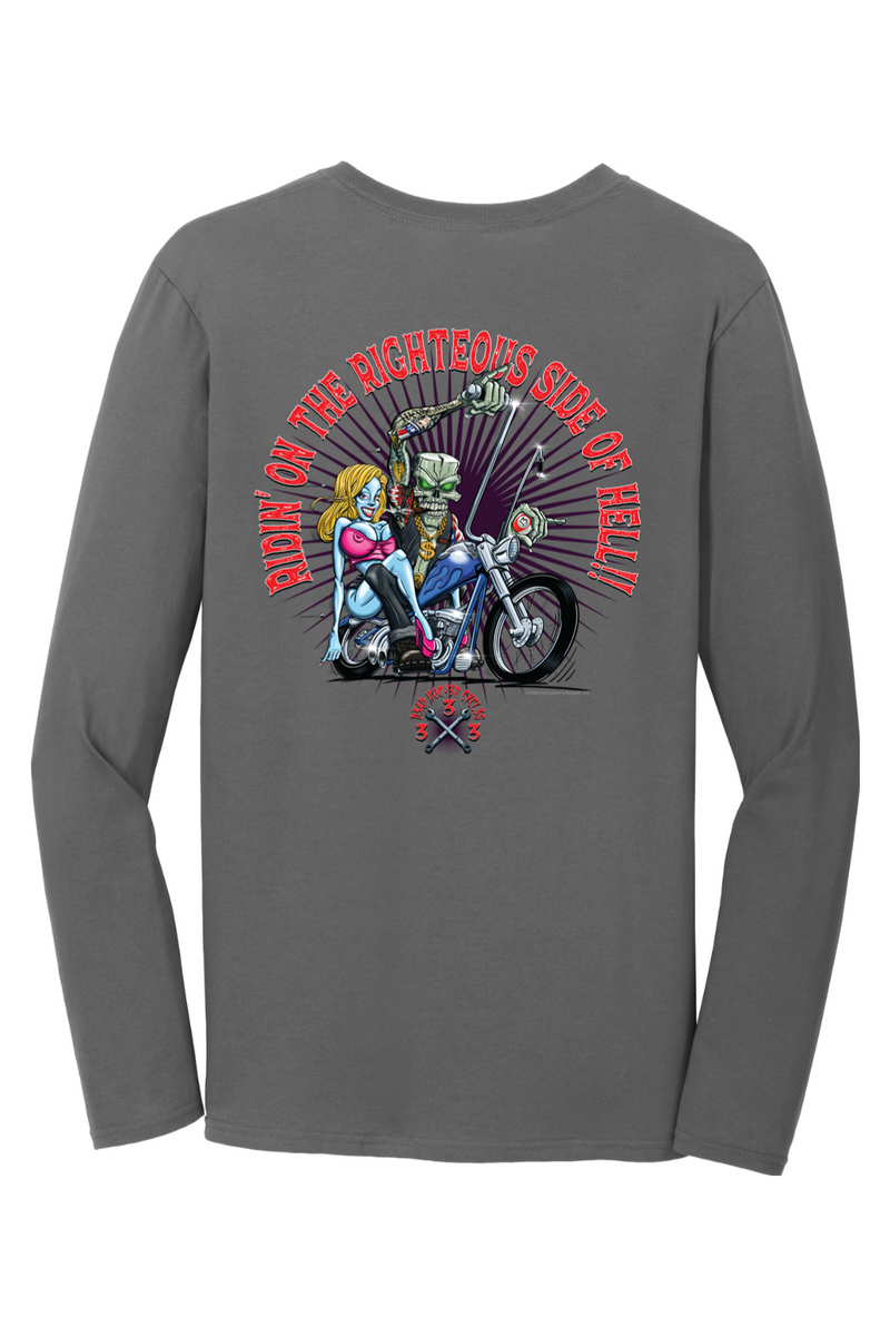 Gildan Softstyle Long Sleeve T-Shirt "DHC RIGHTEOUS"