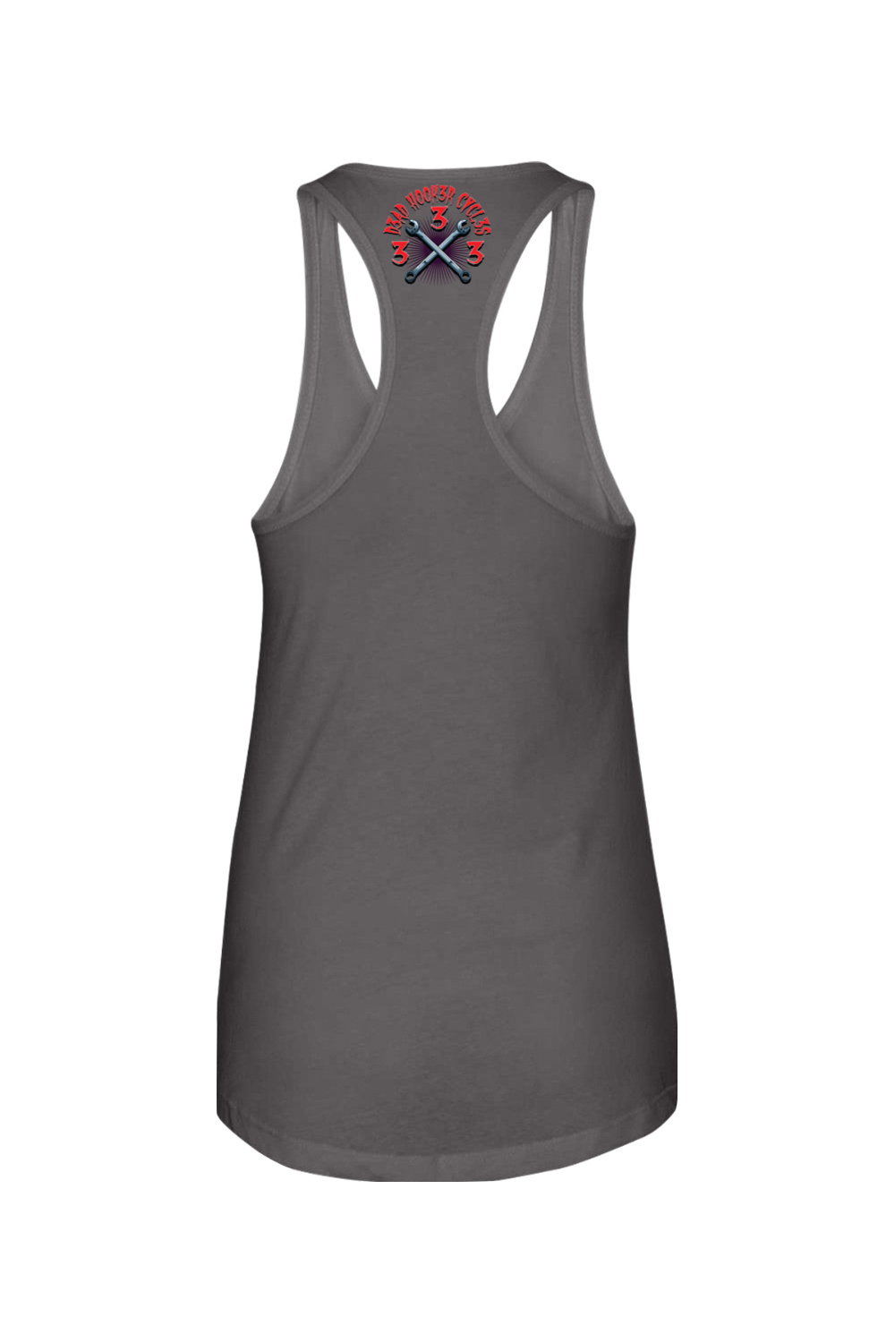 Next Level Ladies Racerback Tank "DHC RED-ORANGE" 01