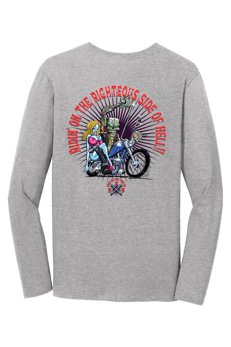 Gildan Softstyle Long Sleeve T-Shirt "DHC RIGHTEOUS"