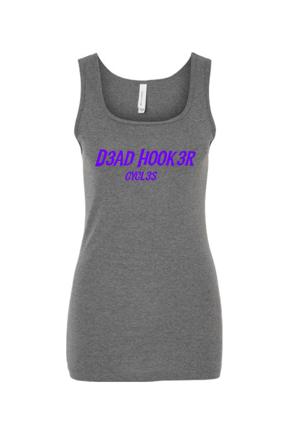 Bella + Canvas Women's Micro Rib Tank "DHC PURPLE"