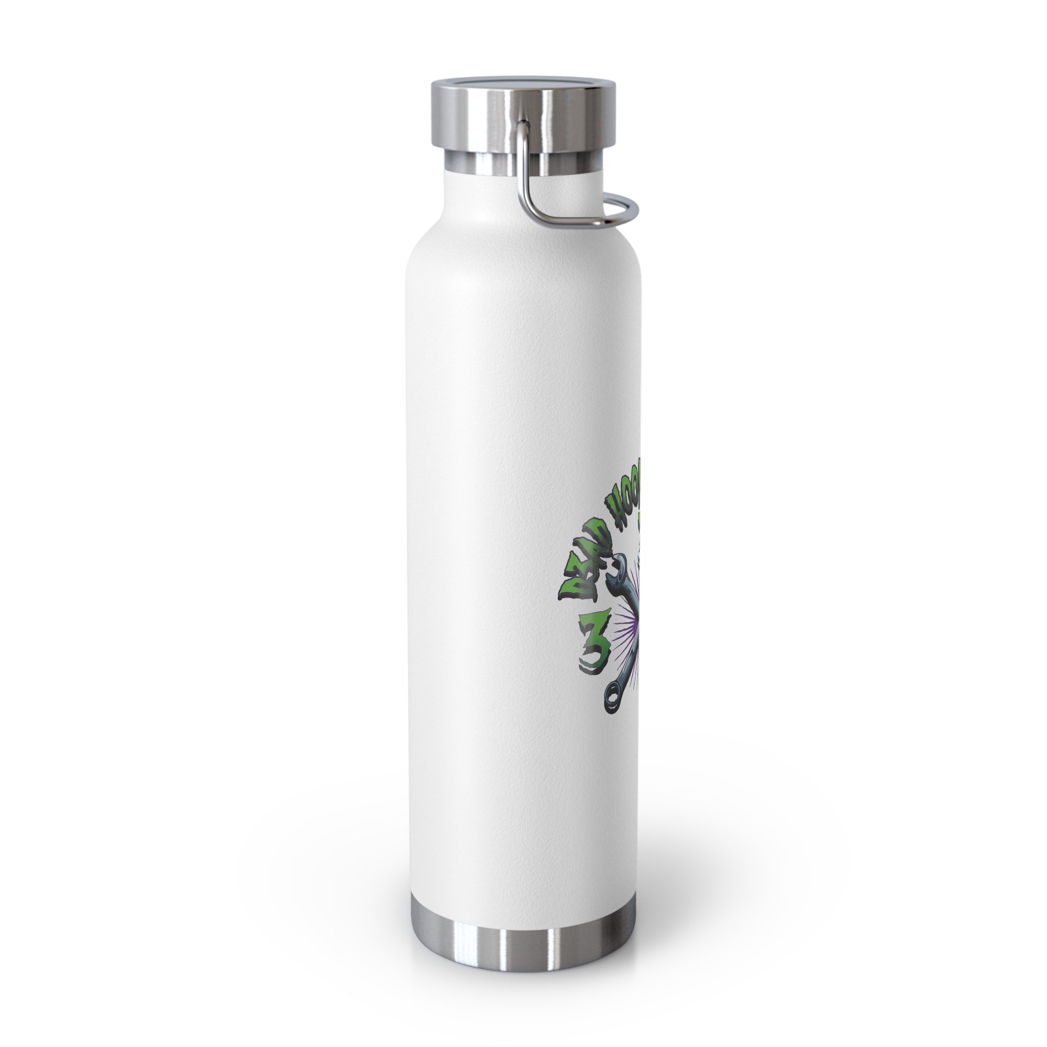 Copper Vacuum Insulated Bottle, 22oz "DHC 333 GREEN" - 1