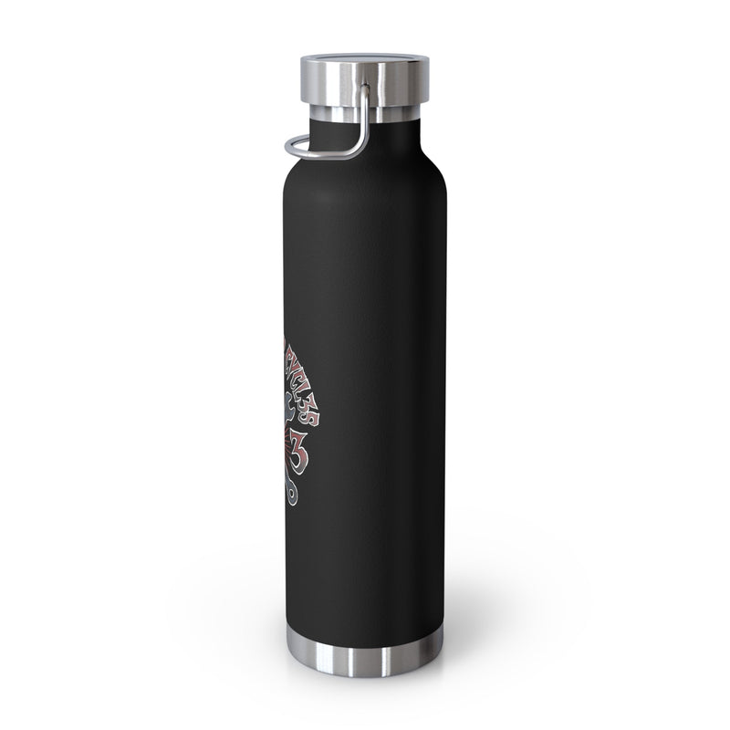 Copper Vacuum Insulated Bottle, 22oz "DHC 333 RED" - 10