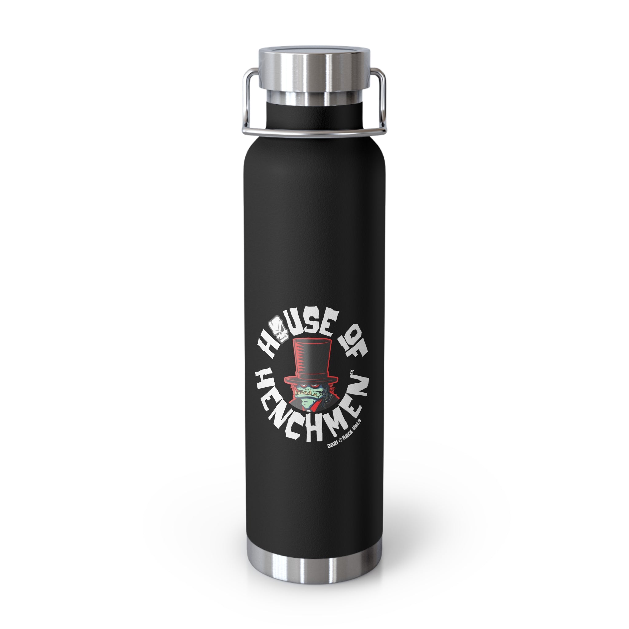 Copper Vacuum Insulated Bottle, 22oz "HOH HENCHMEN" - 33