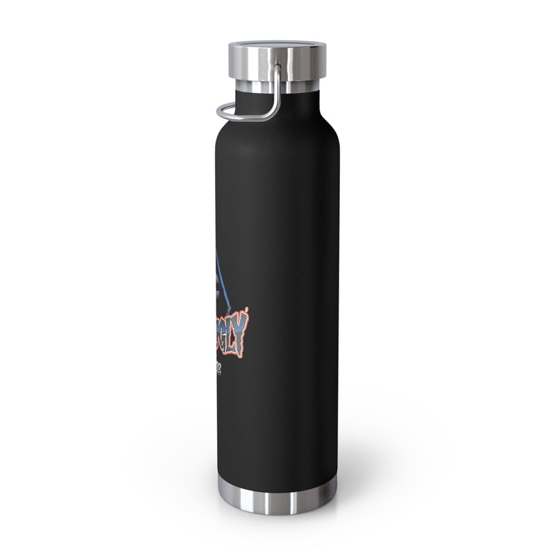 Copper Vacuum Insulated Bottle, 22oz "RU LOGO" - 13