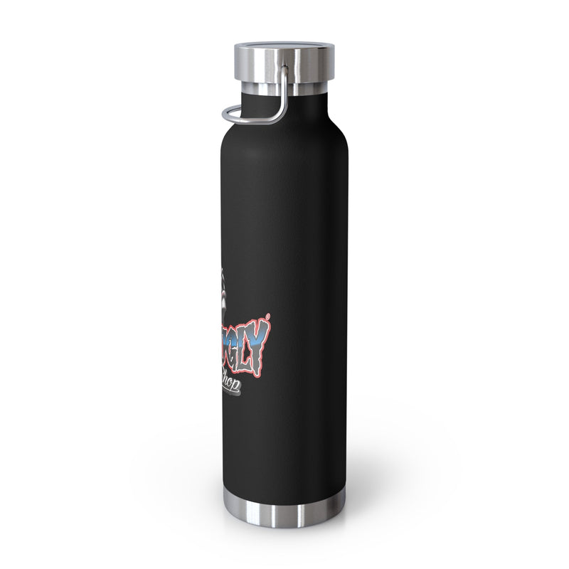 Copper Vacuum Insulated Bottle, 22oz "RU PISTON" - 21