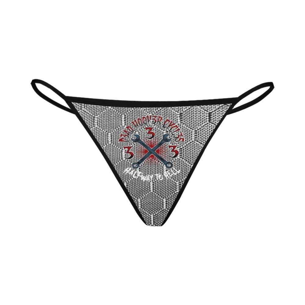 DHC-HALFWAY-gstring-Print Women's G-String Panties (Model L35)