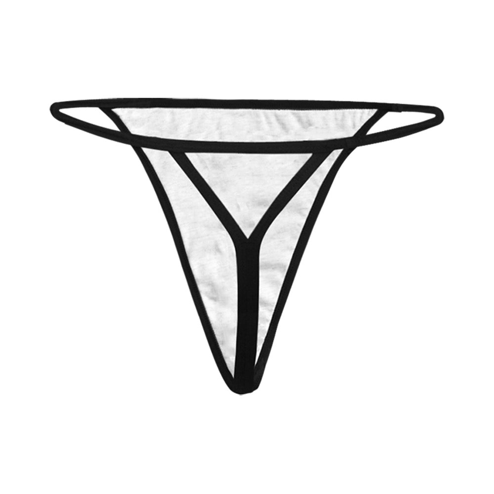 DHC-HALFWAY-gstring-Print Women's G-String Panties (Model L35)