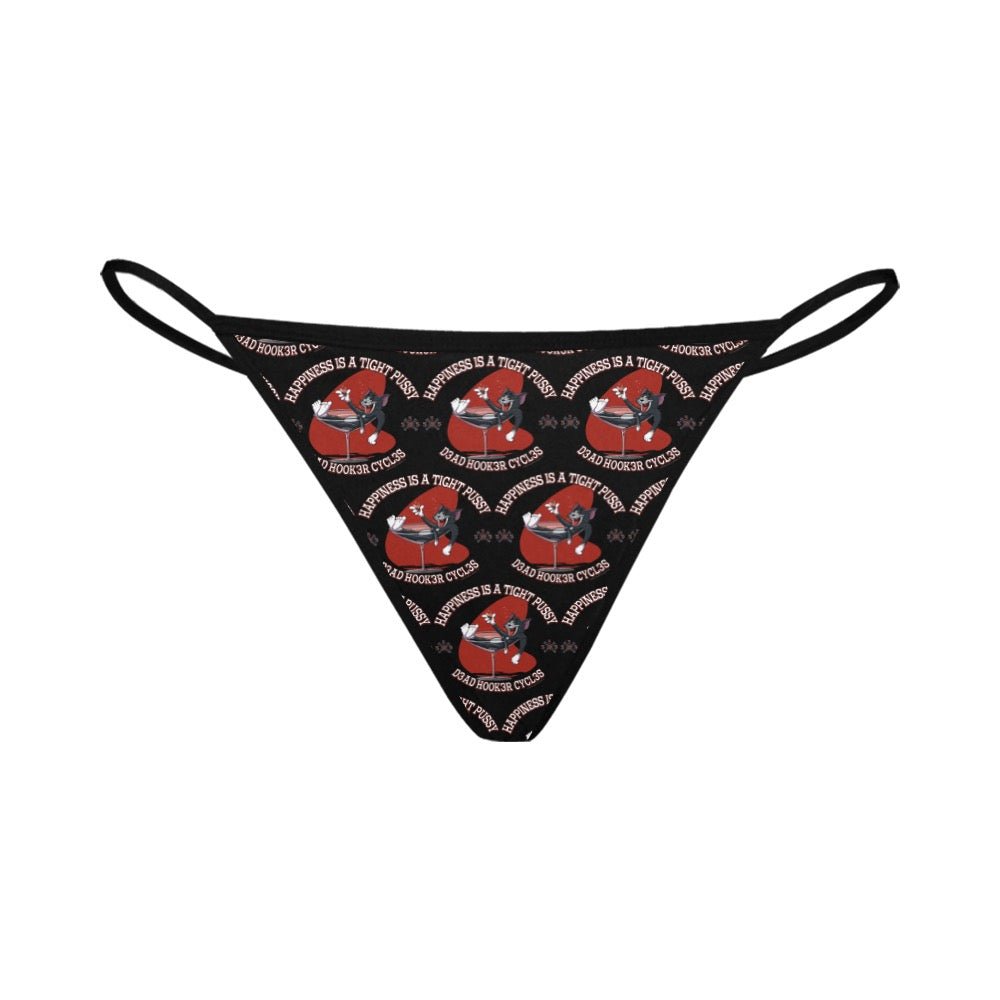 DHC-HAPPINESS-Gstring-Print Women's G-String Panties (Model L35)